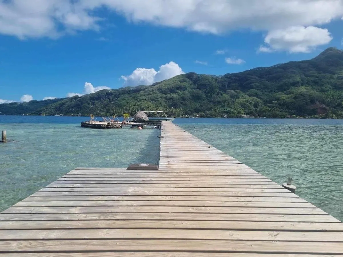 Pension Hibiscus Taha'A Vaitoare Szálloda